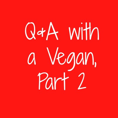 Q&A Vegan 2
